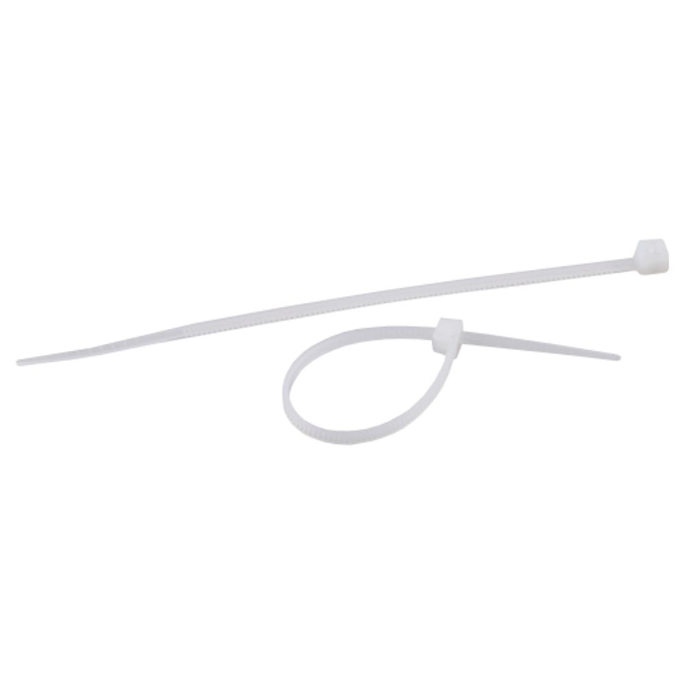 Кабельная стяжка ЭРА 2,5х100 белая 25 штук | Кабельные стяжки (хомуты)