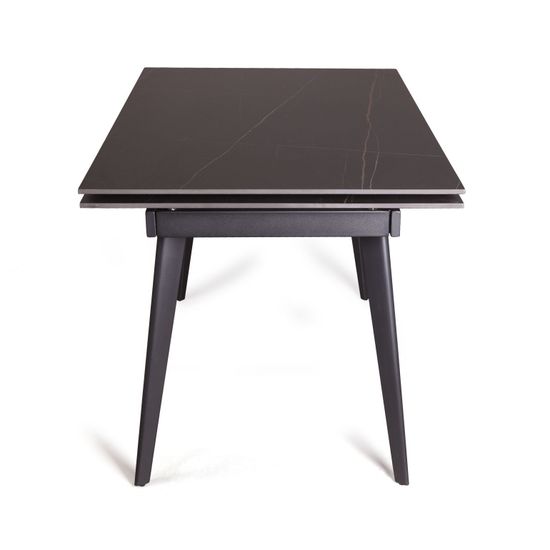 Стол раскладной Buren (140+30+30) керамика черный