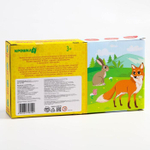 6579822 Развивающий набор «В лесу»: книжка-игрушка, тактильные массажные мячики 4 шт., цвета/формы М