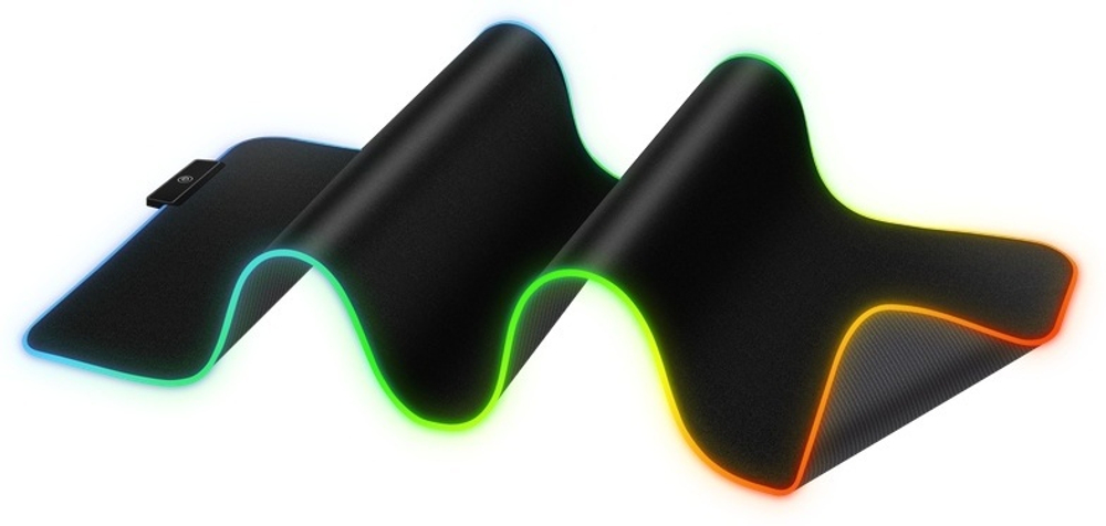 Коврик для мыши Defender Black XXL HUB Light