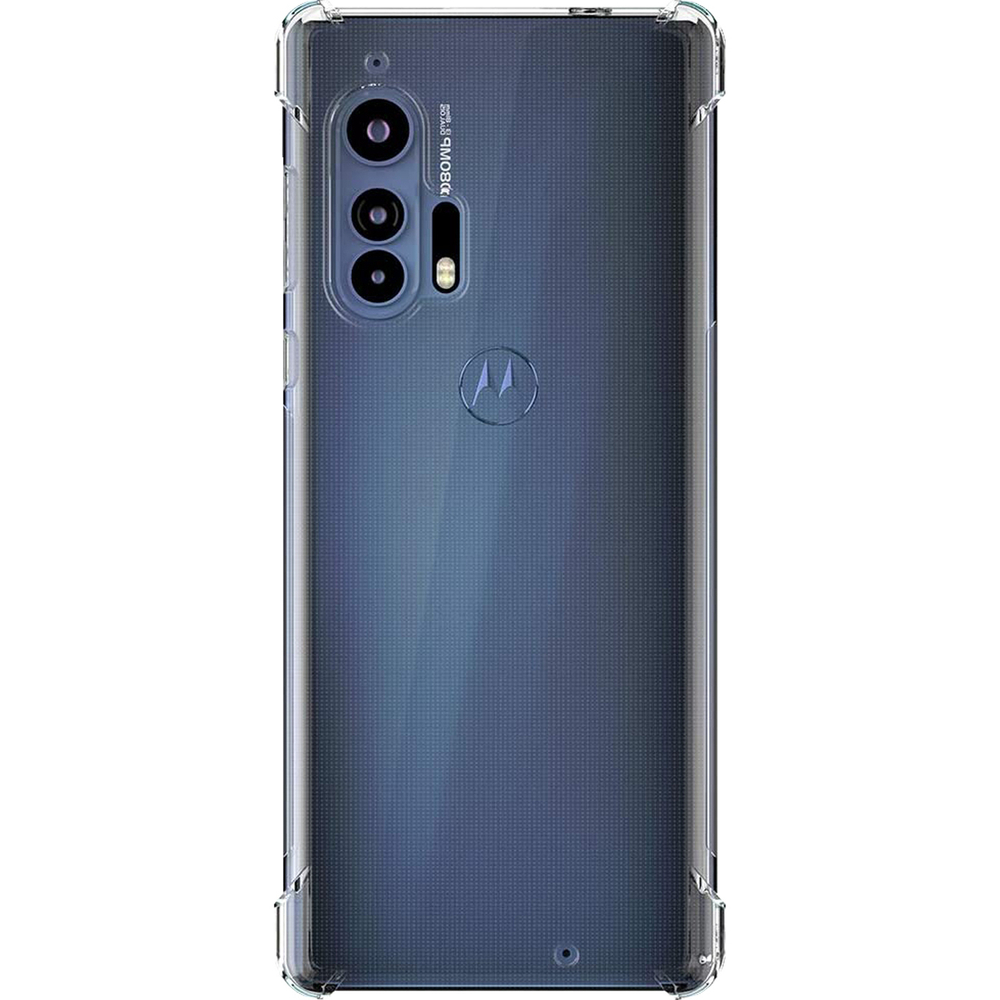 Чехол ROSCO для Motorola Edge+ оптом (арт. MOTO-EDGE+-HARD-TPU-TRANSPARENT)