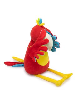 Мягкая игрушка Попугай Жак 32 см