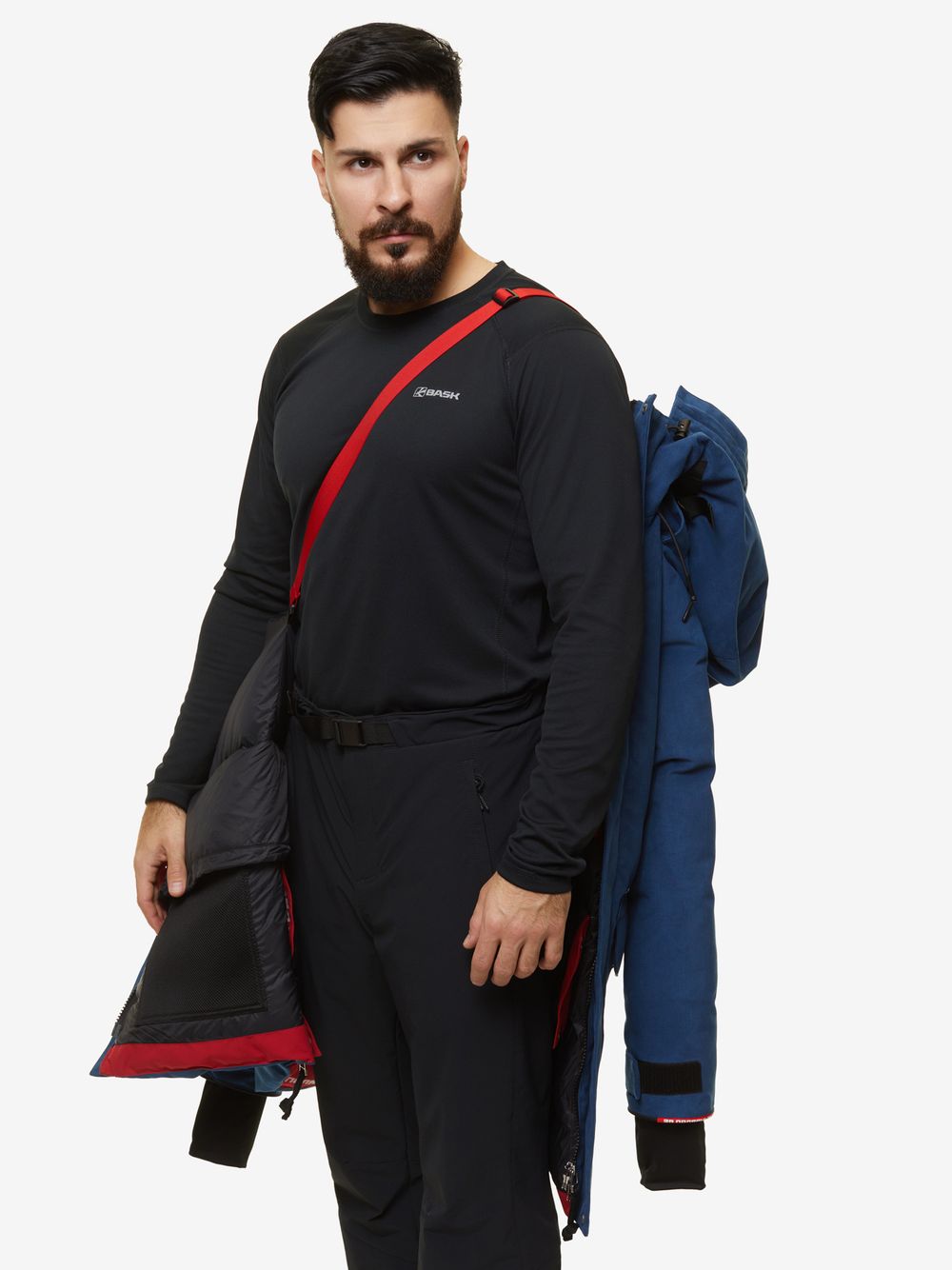 Куртка мужская пуховая BASK PUTORANA V4 деним