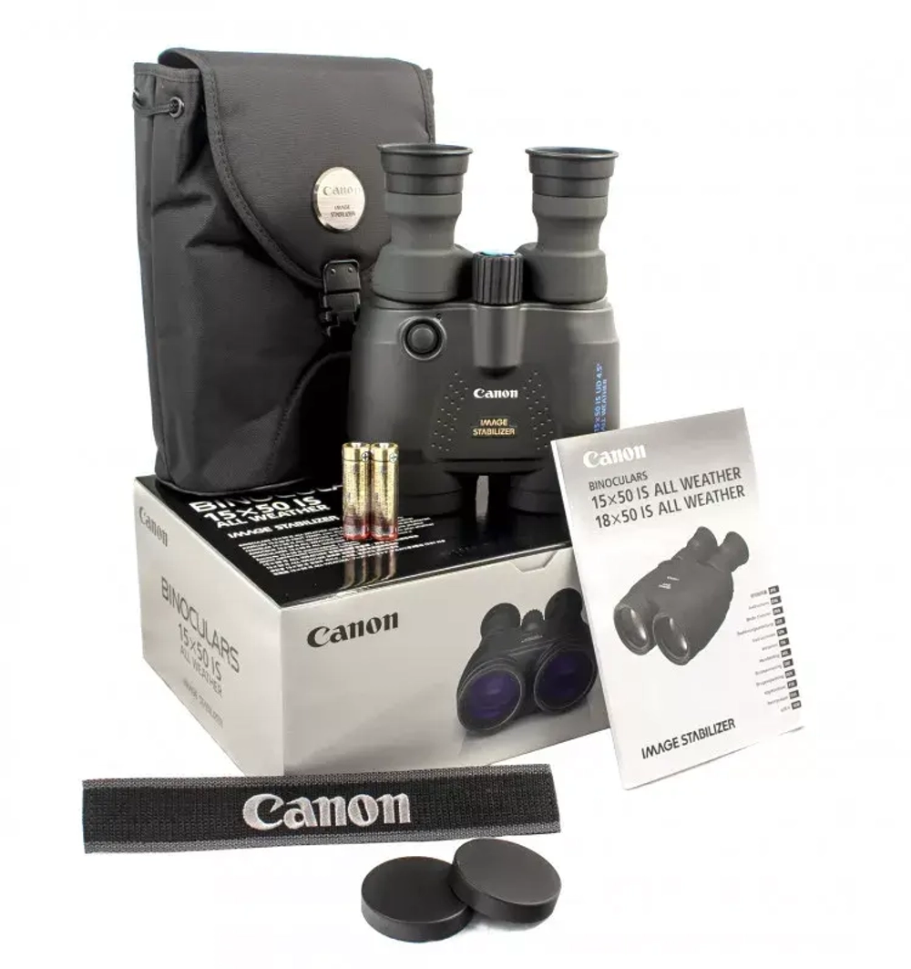 Бинокль Canon 18x50 IS