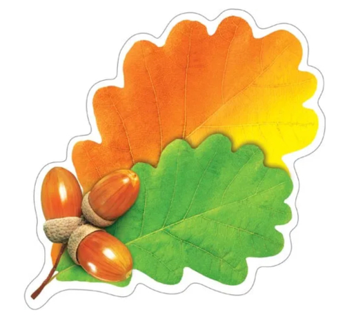 Украшение на скотче "Дубовые листья с желудями", 46070 7-65-156