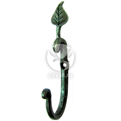 Крючок одинарный с листочком НС-447