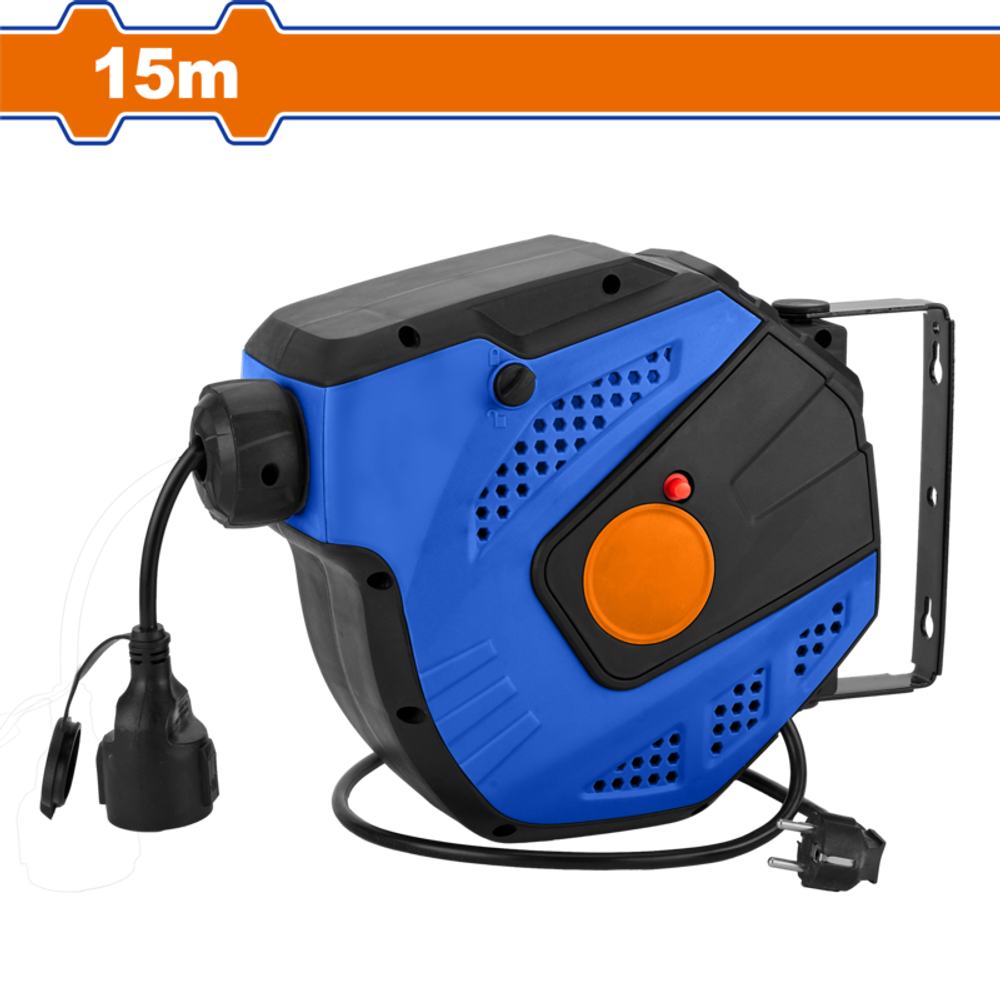 Удлинитель на катушке 15 м (4) WADFOW WEZ2515