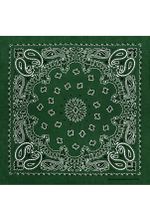 Бандана темно-зеленая фото