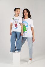 Фуфайка (футболка) для девочки Карнавал-1 Виотекс МОЛОЧНЫЙ