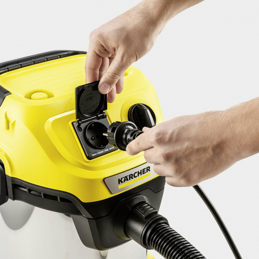 Хозяйственный пылесос KARCHER WD 3 P S V-17/4/20 (YSY) *EU 1000 Вт,17 л,шланг 2 м (1.628-190.0)