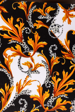 Футер 2-х Нитка петля ХБ 220гр/м2 Versace 180 см.
