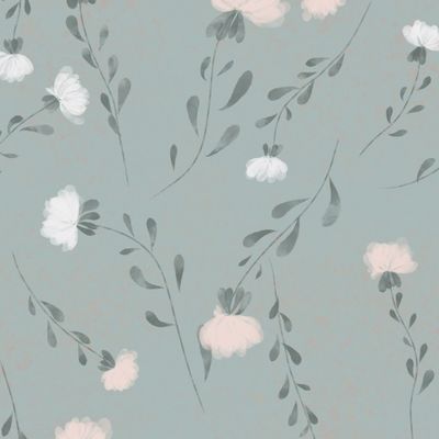 Акварельные цветы