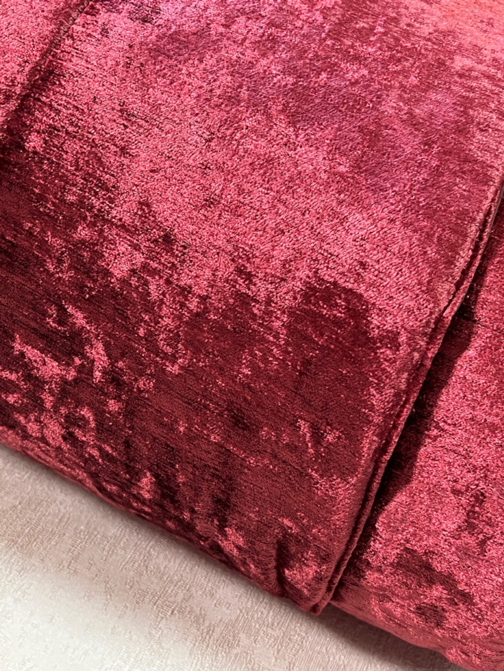 Покрывало 270х270 Svad Dondi Venera гранатового цвета