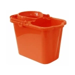 Ведро прямоугольное 9,5л с отжимом Оранжевый 0,27,35х0,215м