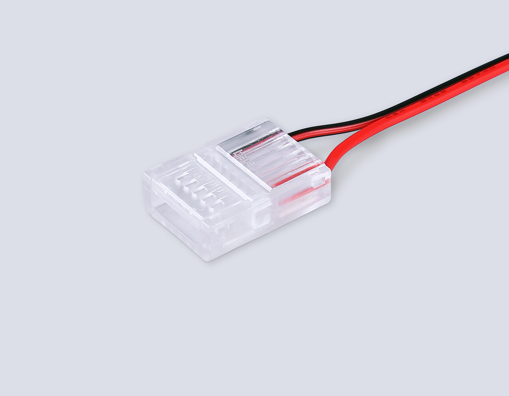 GS7378 Соединитель гибкий односторонний COB 12/24V для лент 12 mm (2 конт.) (10шт)