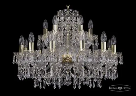 Подвесная люстра Bohemia Ivele 1403/12+6/240/G