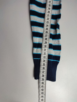 Кофта в полоску на парня 7-8 лет