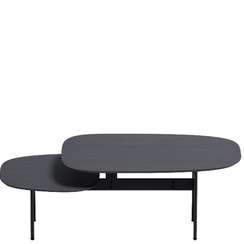 Журнальный столик Step L, черный ясень