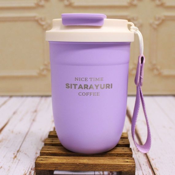 Termos \ Термос  ZF-048 Sitarayuri 380 ML açıq-bənövşəyi