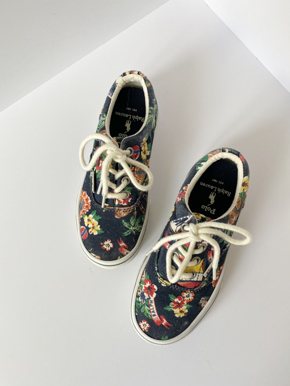 Текстильные кеды Ralph Lauren, 28,5