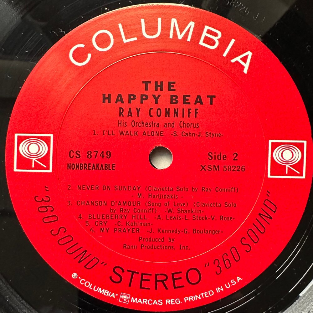 Ray Conniff His Orchestra And Chorus - The Happy Beat (США 1963г.)