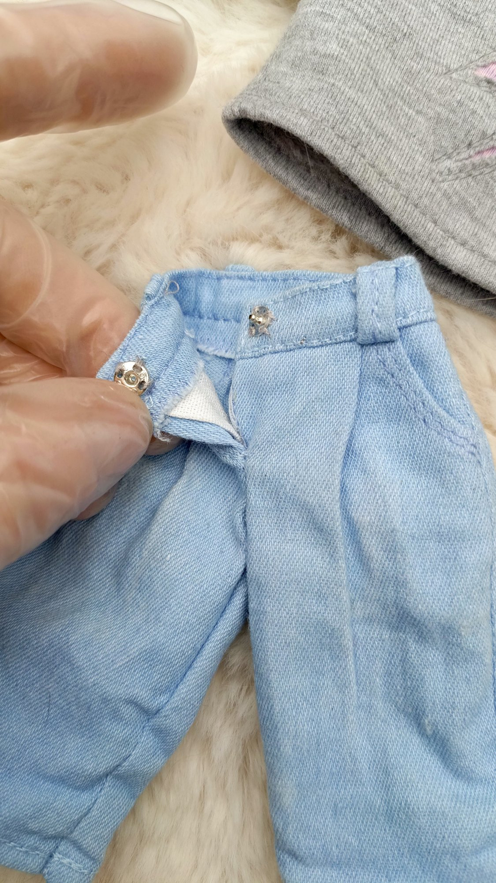 Джинсы для куклы Ева (Куан)