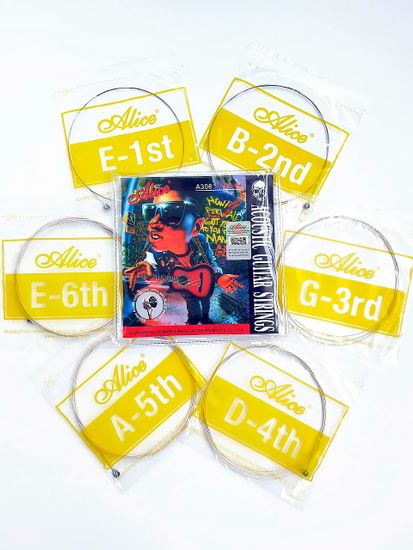 Струны для акустической гитары 11-52 ALICE A306P-SL