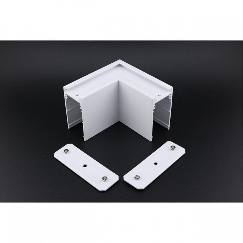 Соединитель угловой L-образный для треков накладных Aployt Magnetic track 220 APL.0282.10.01