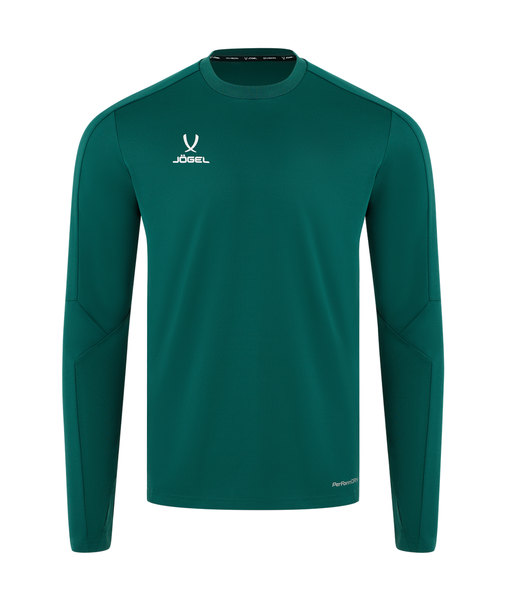 Джемпер тренировочный DIVISION PerFormDRY Pro Training Top, темно-зеленый