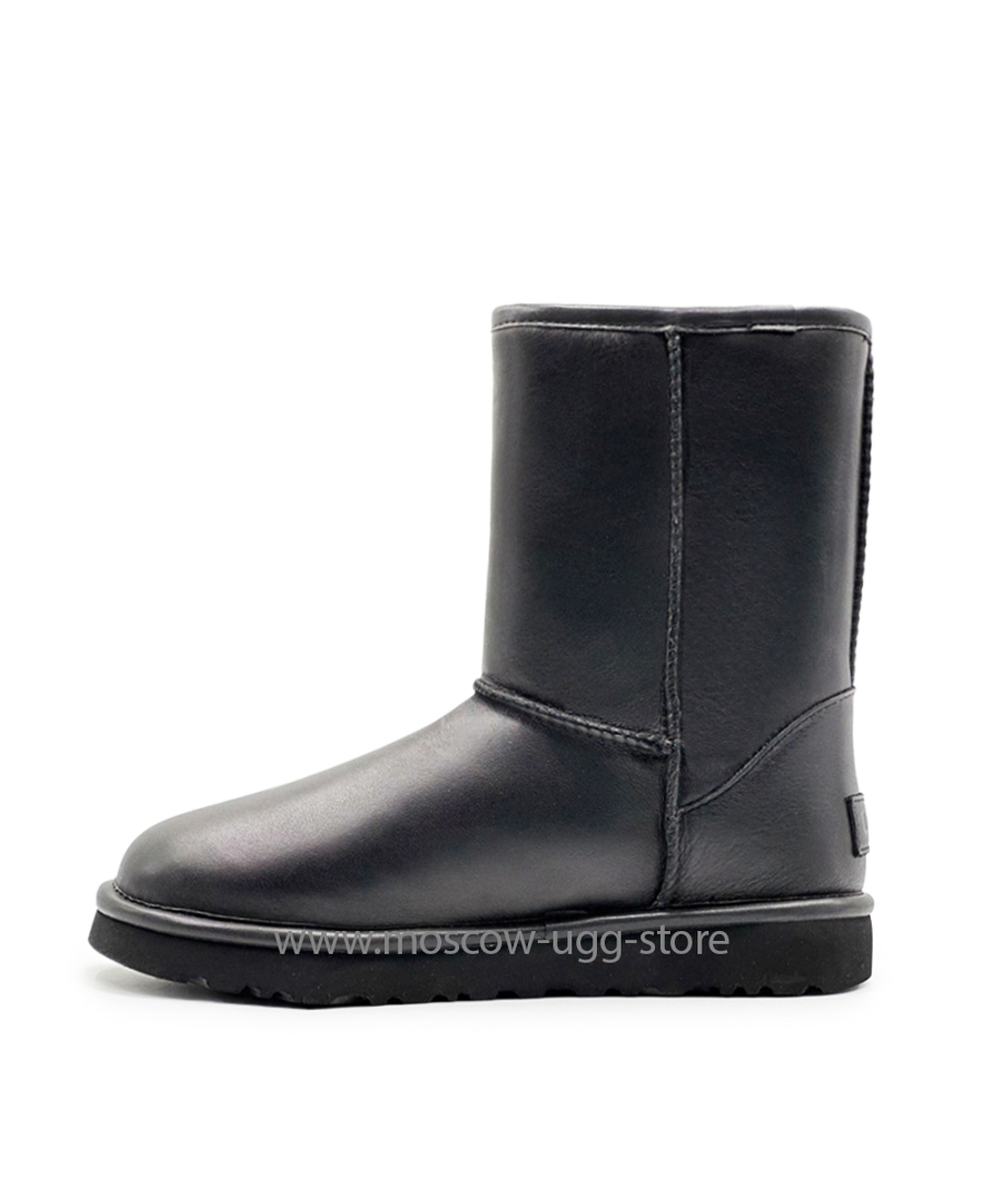 CLASSIC SHORT LEATHER-black