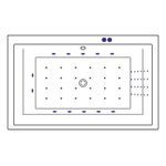 Акриловая ванна Excellent Crown Lux Nano 190x120 WAEX.CRO19.NANO