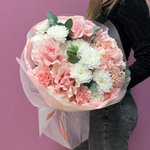 Букет с французcкими розами #12