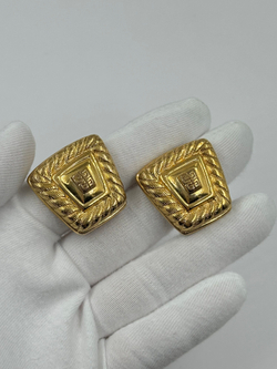 Клипсы с лого Givenchy