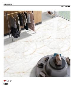 Керамогранит glossy №1 60х120, 6047