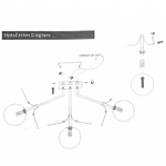 Потолочная люстра Imperiumloft MATISSE MATISSE-C01