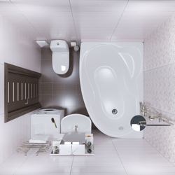 Ванна Triton Изабель 170x100 (правая)