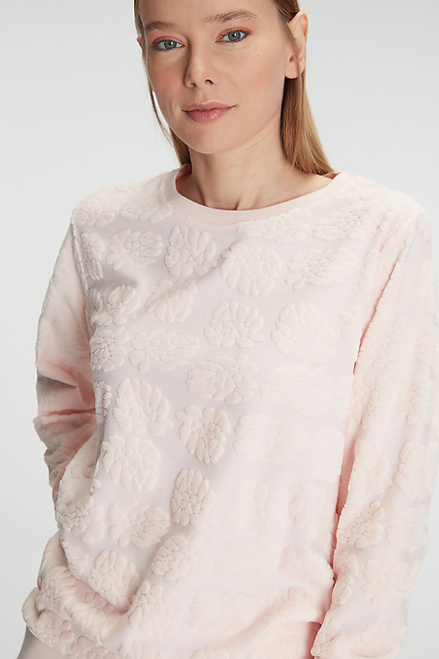 Комплект женский домашний: лонгслив и брюки