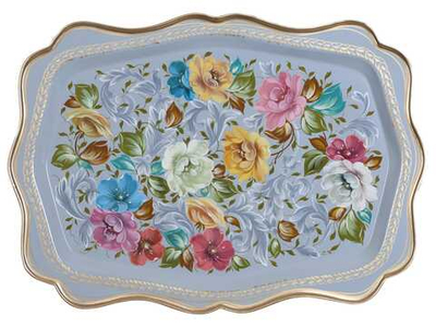 Zhostovo metal tray A22D18052654