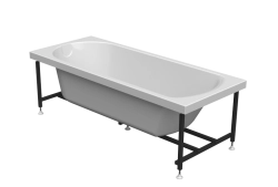 Акриловая ванна Radomir Vanessa (Радомир Ванесса) Аврора 170х70, с каркасом