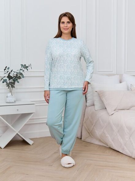 Пижама Жаккард-1 Виотекс МЯТНЫЙ