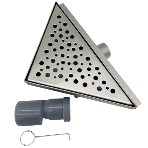 Трап с гориз из ниж.стали угловой (гидро+сухая защита)20х20 TIM