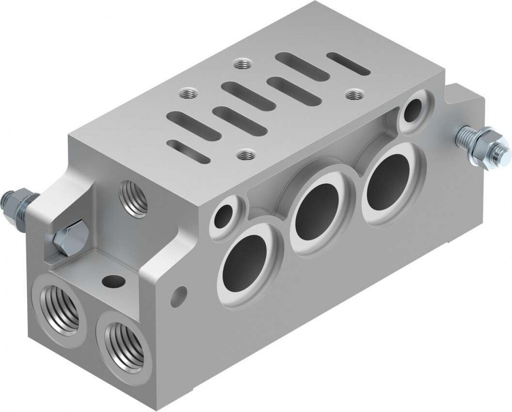 Коллекторная плита угловая Festo NAVW-1/4-1-ISO