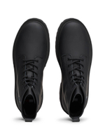 Кожаные высокие сапоги Tommy Jeans - черный(EM0EM01447)