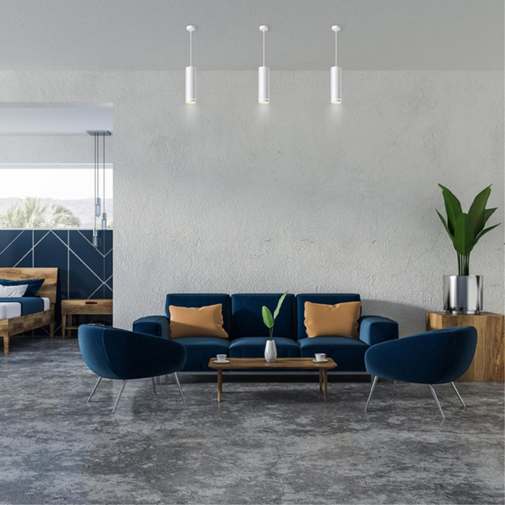 358262 OVER NT19 398 белый Подвесной светильник IP20 LED 12W 160-265V ARUM