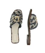 Шлепанцы Guess - темно-синий(FLJSYM FAL03)