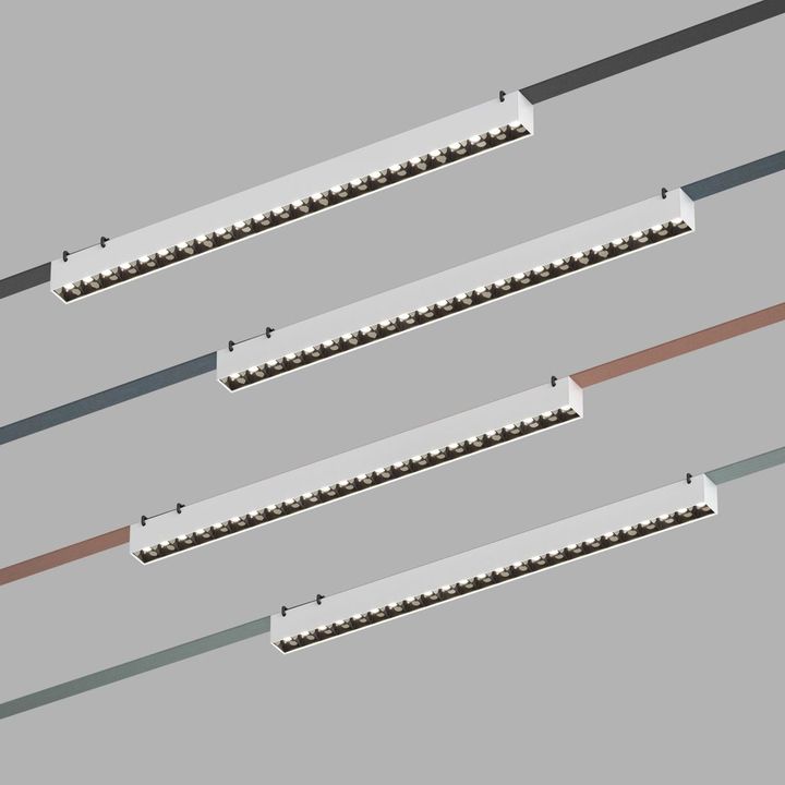 Трековый светильник Denkirs Belty Grill DK5572-WB