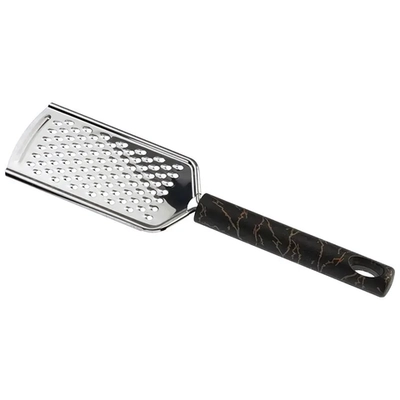 Тёрка MARBLE из нержавеющей стали с ручкой из полипропилена, размер: 24*5,8 см