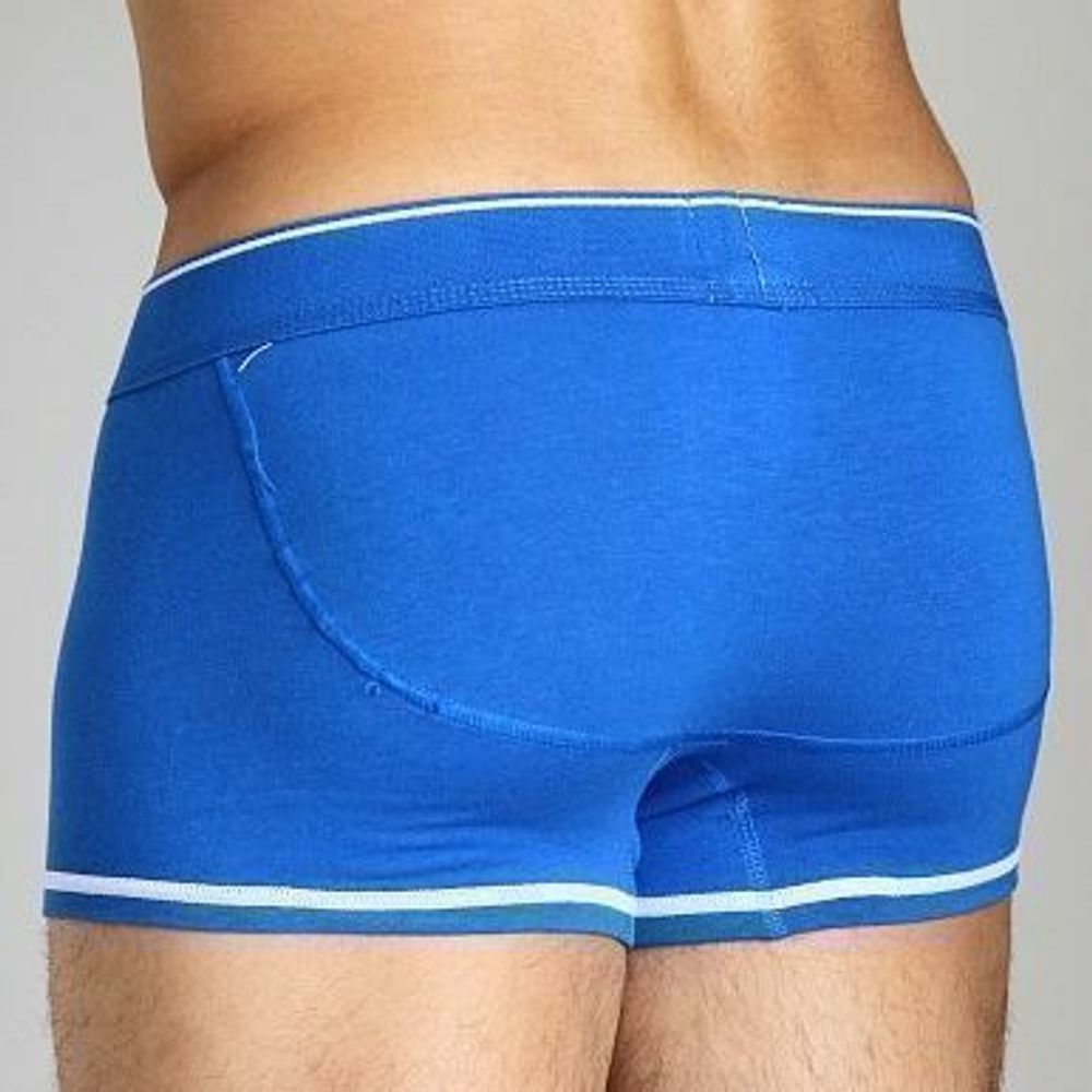 Мужские трусы боксеры синие Diesel Fresh and Bright Divine Boxer Blue