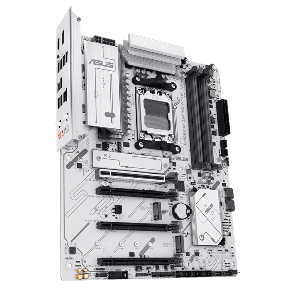 Материнская плата ASUS B650E MAX GAMING WIFI W AM5 4xDDR5 4xSATA3 RAID 3xM.2 DP HDMI USB-C ATX