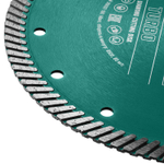 KRAFTOOL Turbo, 230 мм, (22.2 мм, 10 х 2.8 мм), сегментированный алмазный диск (36682-230)